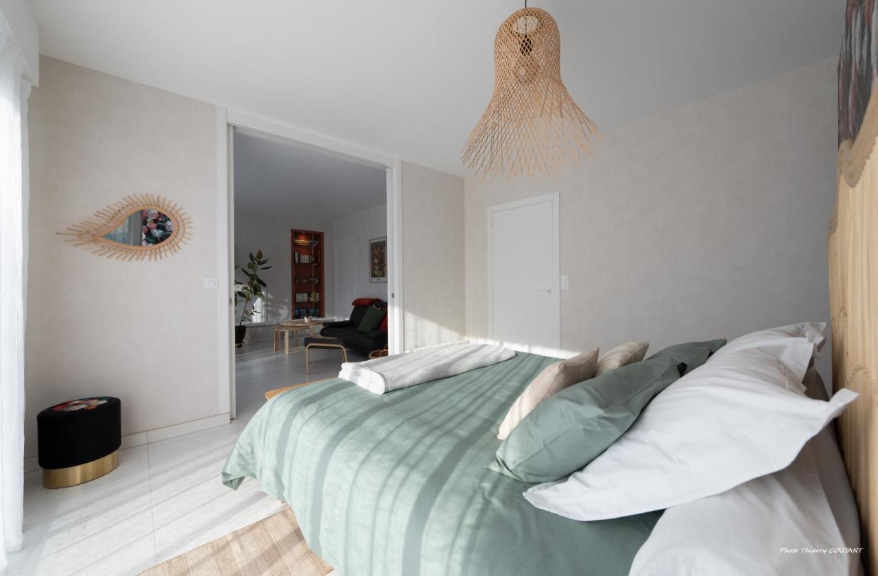 Agape, Elegant T2, 4 Etoiles, Plage Et Gr34 3Km, Centre Ville 750M 富埃南 外观 照片